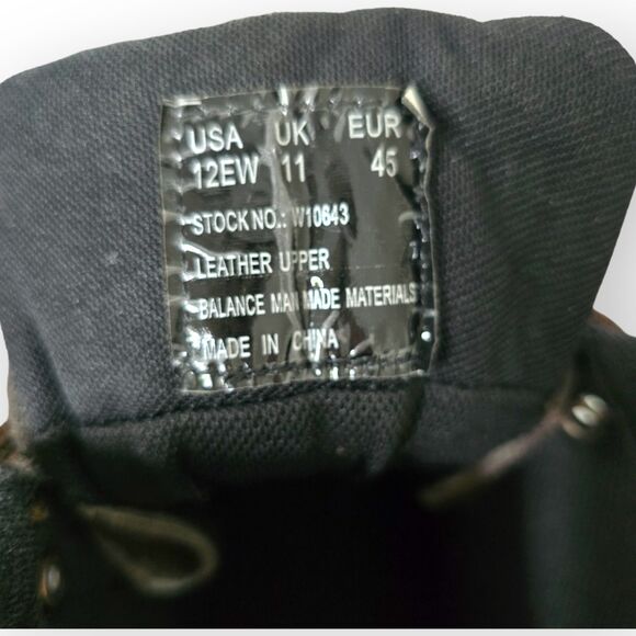 Wolverine MEN'S FLOORHAND WATERPROOF 6" WORK BOOT Brown 12 - Picture 9 of 10